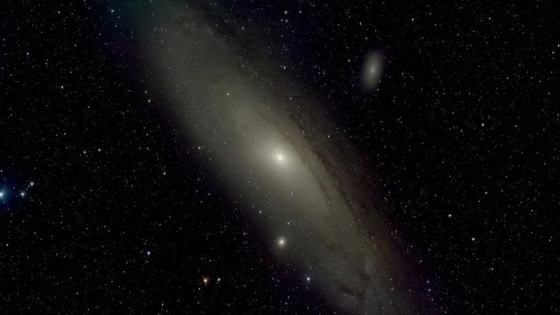 Galaktyka Andromedy na zdjęciu z teleskopu WFST /University of Science and Technology of China/Handout via Xinhua /materiał zewnętrzny