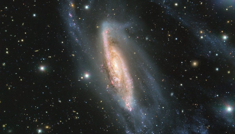 Galaktyka NGC 3981 /ESO /Materiały prasowe
