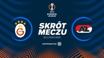 Galatasaray - AZ Alkmaar. Skrót meczu