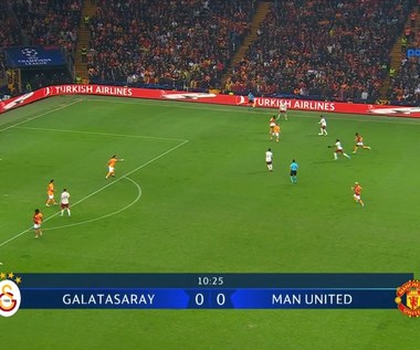 Galatasaray – Manchester United 3-3. Skrót meczu. Liga Mistrzów. WIDEO