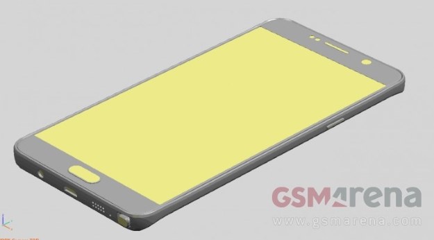 Galaxy Note 5.   Fot. GSMArena /materiały prasowe