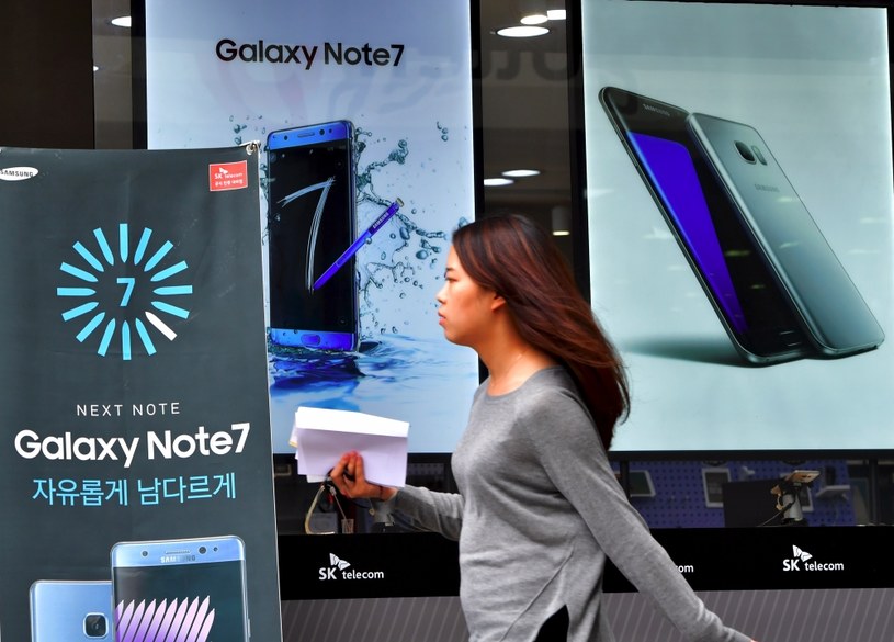 Galaxy Note 7 został wycofany z rynku. Samsung apeluje o jego zwrot do sklepu /AFP
