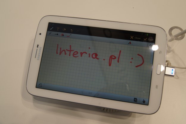 Galaxy Note 8.0 - takim urządzenie trudno rywalizować z iPadem /INTERIA.PL