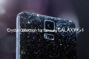 Galaxy S5 w obudowie wysadzanej kryształami Swarovskiego