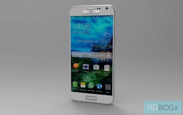 Galaxy S6 - wizualizacja.   Fot. SamsungHDBlog /materiały prasowe