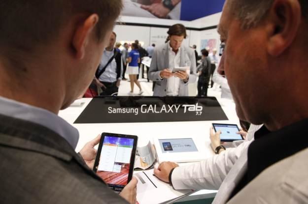Galaxy Tab 7.7  - był na IFA, ale zniknął. I co teraz? /AFP
