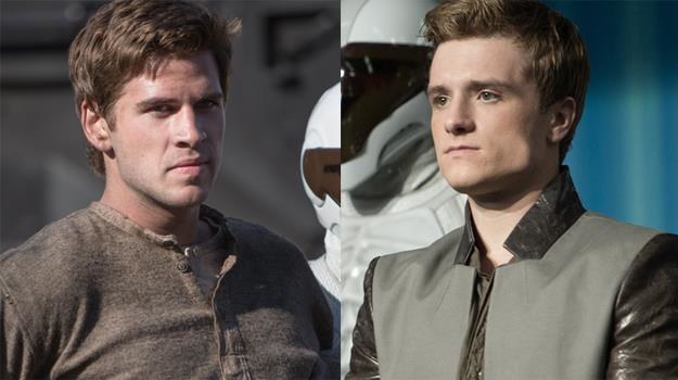 Gale (Liam Hemsworth) czy Peeta (Josh Hutcherson)? Kogo wybierze Katniss (Jennifer Lawrence)? /materiały dystrybutora