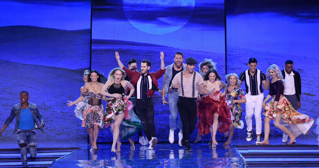 Galę otworzył pokaz taneczny do utworu z musicalu "West Side Story" /Lukasz Kalinowski/East News /East News
