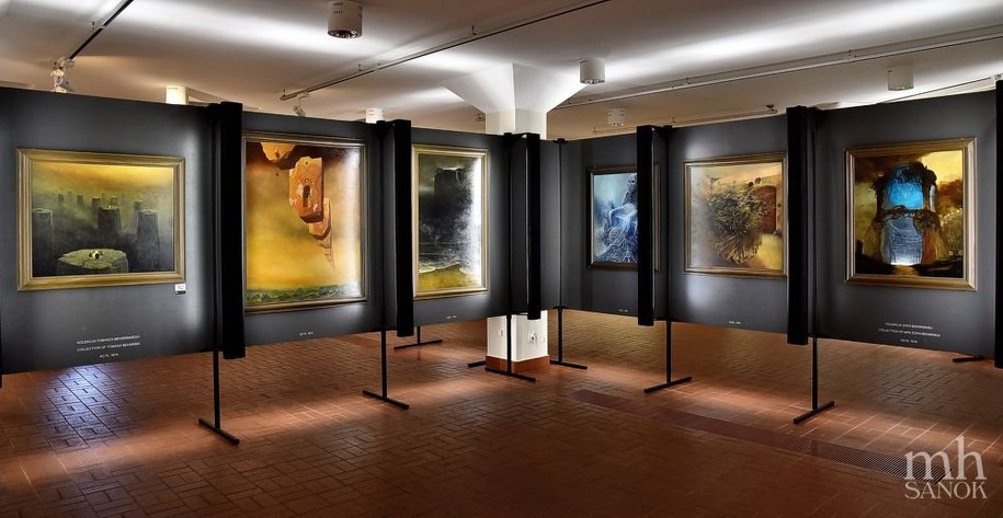 Galeria Beksińskiego w Zamku Królewskim w Sanoku /Fb Muzeum Historyczne W Sanoku /