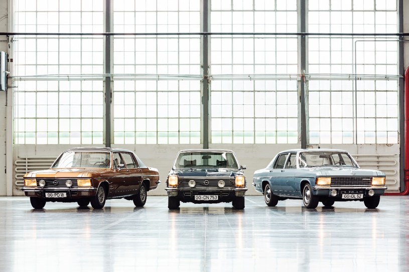 Gama modelowa KAD drugiej generacji (B), lata 1969-1977 /Opel