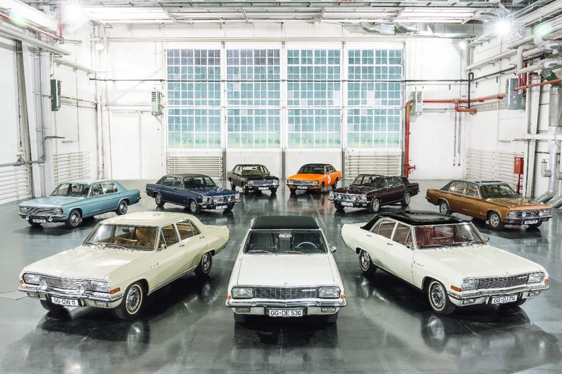 Gama modelowa KAD pierwszej i drugiej generacji (A i B), lata 1964-1977 /Opel