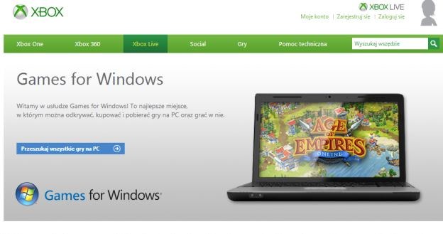 Games for Windows Live /materiały prasowe