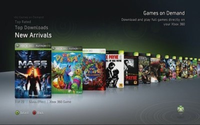 Games on Demand - nowa funkcja Xbox Live /gram.pl
