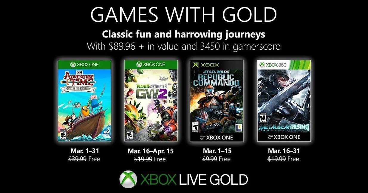 Games with Gold /materiały prasowe