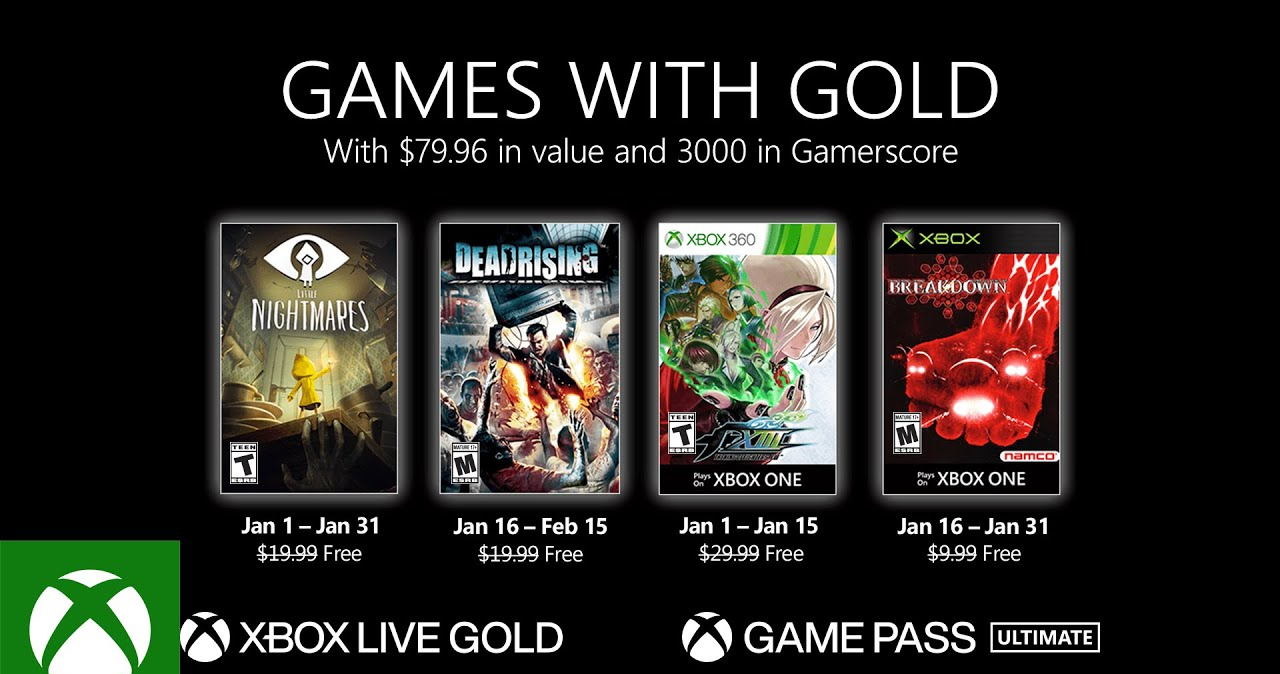 Games With Gold /materiały prasowe