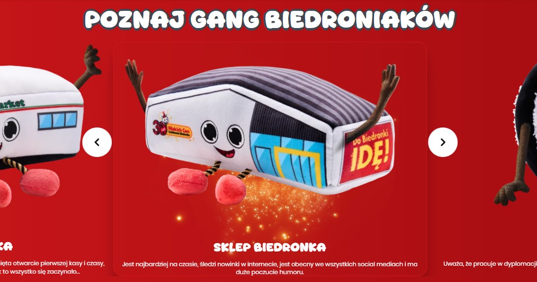 Gang Biedroniaków - poznaj wszystkich 19 bohaterów /Biedronka /INTERIA.PL