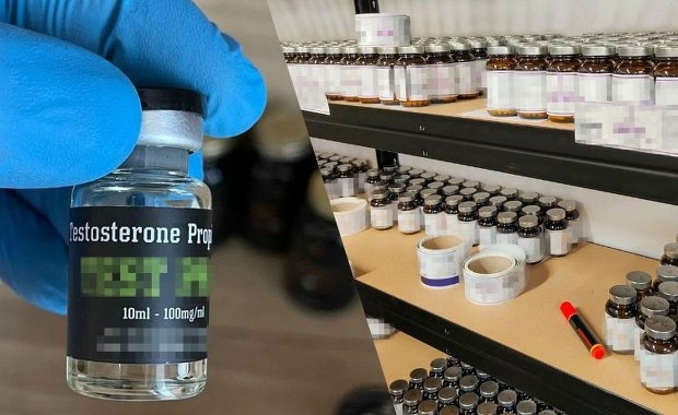Gang produkujący nielegalne anaboliki rozbity. Akcja CBŚP