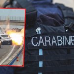 napad Gangsterski napad na południu Europy. Wysadzili furgon z pieniędzmi