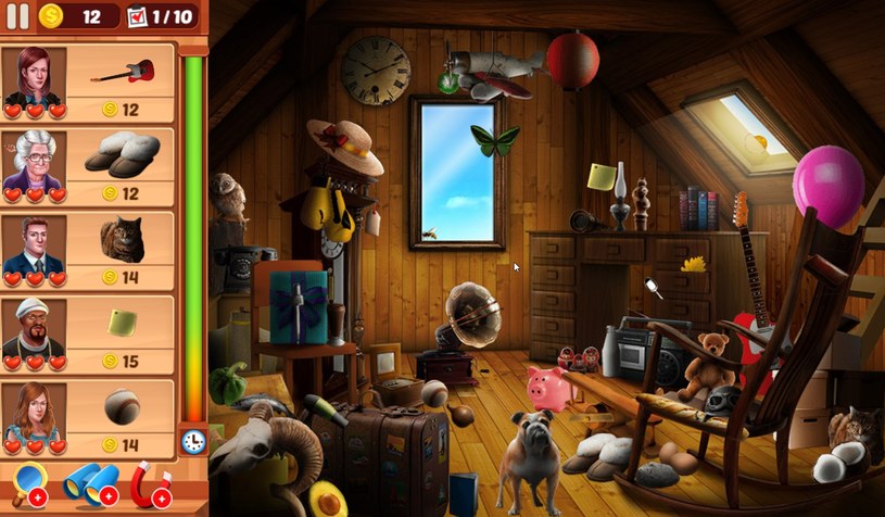 Garażowa wyprzedaż gry online za darmo Home Makeover Hidden Objects /Click.pl