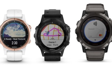 Garmin prezentuje nową serię zegarków fenix 5 Plus