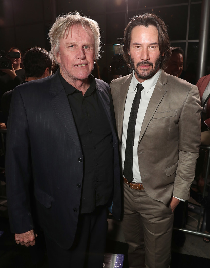 Gary Busey i Keanu Reeves /Todd Williamson /Getty Images