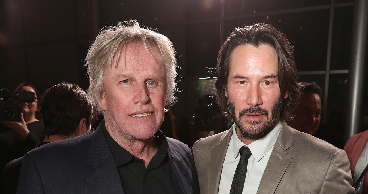 Gary Busey i Keanu Reeves /Todd Williamson /Getty Images