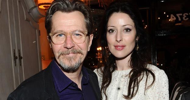 Gary Oldman i Alexandra Edenborough w 2012 roku - jeszcze razem /AFP