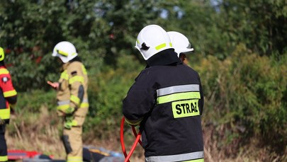 ​Gasili pożar ściółki, znaleźli ciało