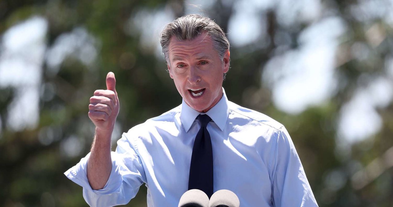 Gavin Newsom, gubernator Kalifornii /AFP