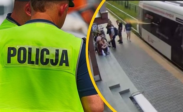 Gazem w ludzi stojących na przystanku. Policja szuka sprawcy
