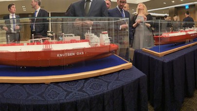 Gazowce "Lech Kaczyński" i "Grażyna Gęsicka" będą transportować niebieskie paliwo do Świnoujścia