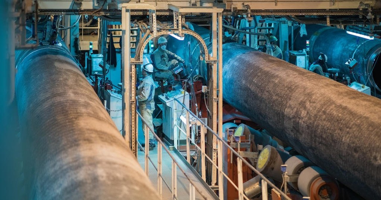 Gazprom: Budowa Nord Stream 2 ukończona