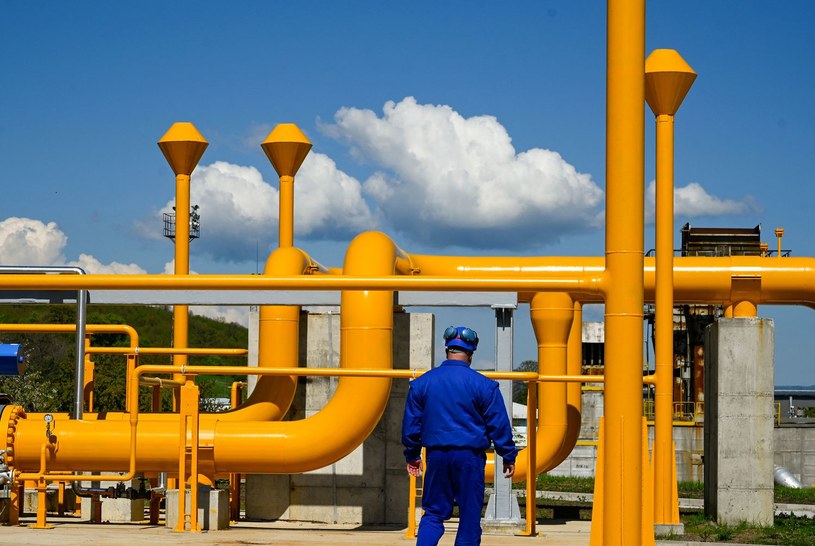 Gazprom wstrzymał dostawy gazu do Bułgarii 27 kwietnia /NIKOLAY DOYCHINOV / AFP /AFP