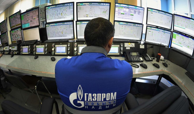 Gazprom wyprodukował najwięcej gazu od 13 lat /ALEXANDER NEMENOV /AFP