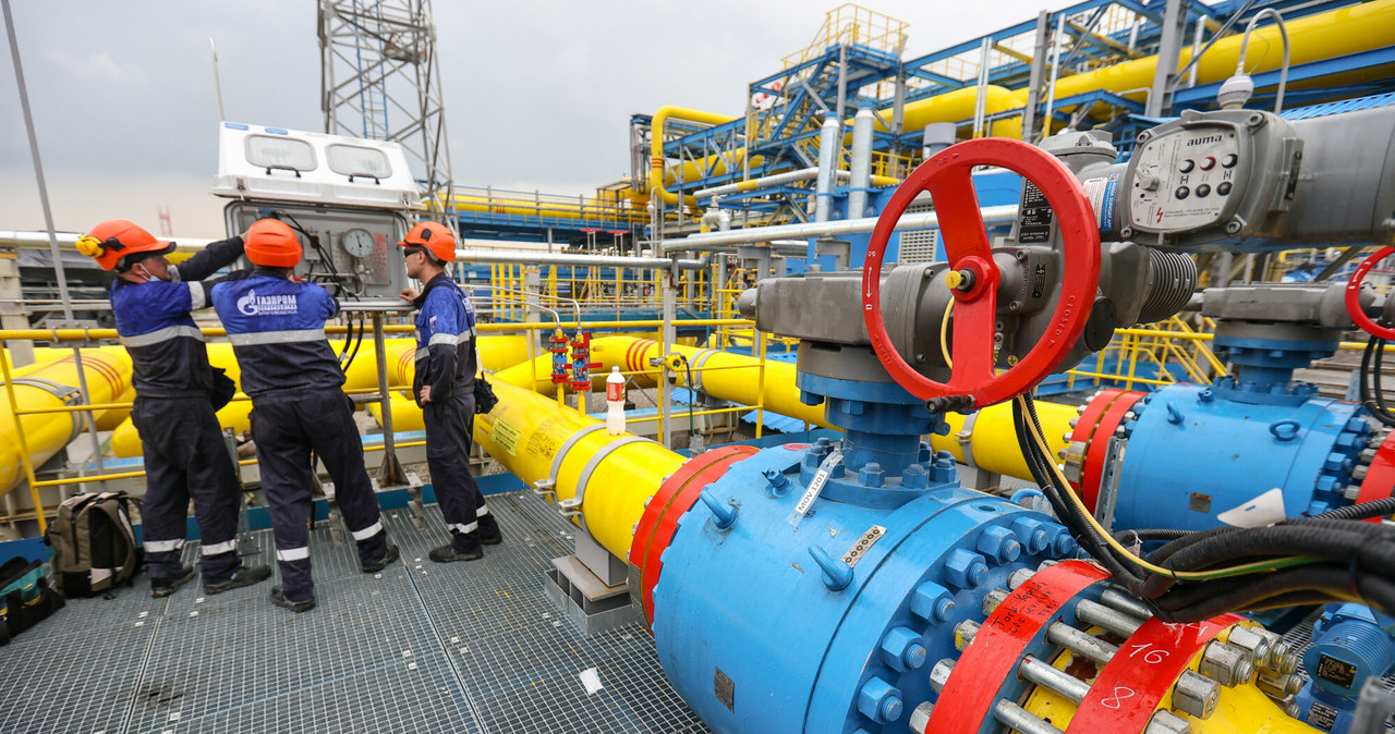 Gazprom zakręcił kurek z gazem do Polski /SPUTNIK Russia / Pavel Lvov  /East News