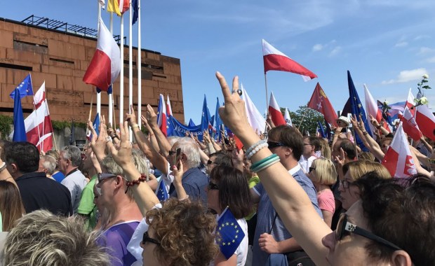 Gdańsk: Kilka tysięcy osób na manifestacji przeciwko reformie sądownictwa