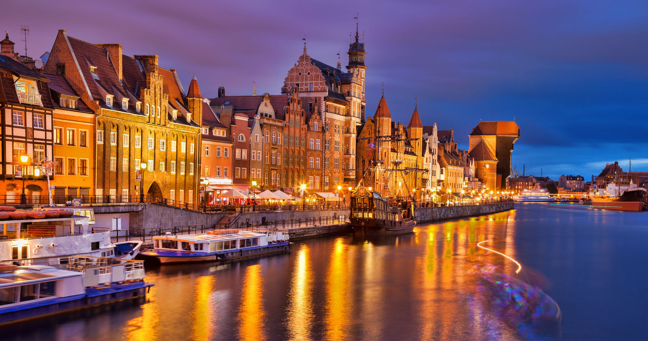 Gdańsk nocą /123RF/PICSEL