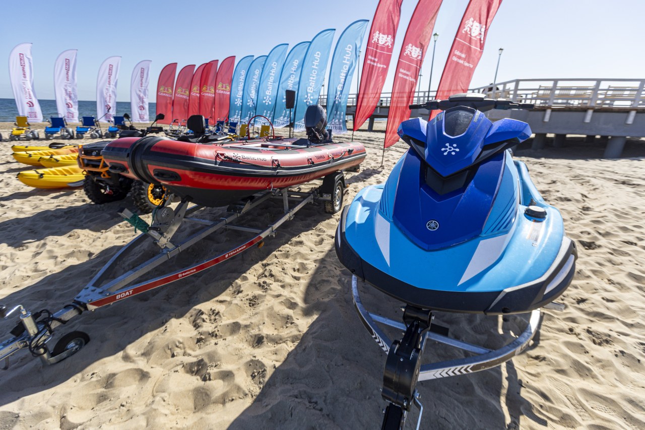 Gdańsk przygotowany na wakacje. Nowy sprzęt i udogodnienia na plażach