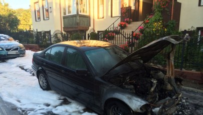 Gdańsk: Spłonęło kilkanaście samochodów