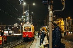 Gdańsk: Świąteczny tramwaj ruszył w trasę!
