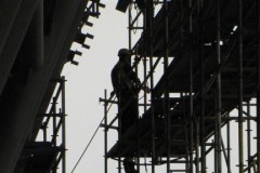 Gdański stadion 3 tygodnie przed końcem budowy