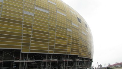 Gdański stadion 3 tygodnie przed końcem budowy