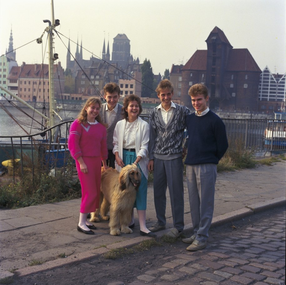 Gdańskie pięcioraczki w dniu swoich 18. urodzin. /Janusz Uklejewski /PAP