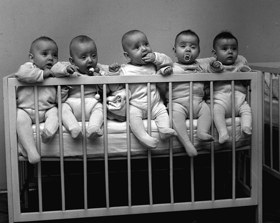 Gdańskie pięcioraczki /CAF /PAP