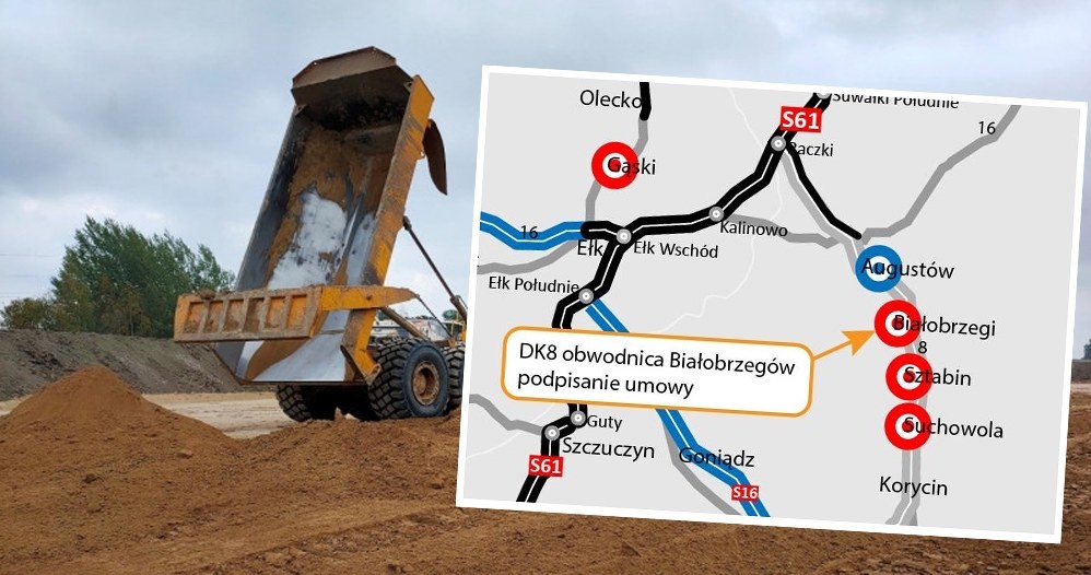 GDDKiA podpisała umowę na budowę obwodnicy Białobrzegów /GDDKiA