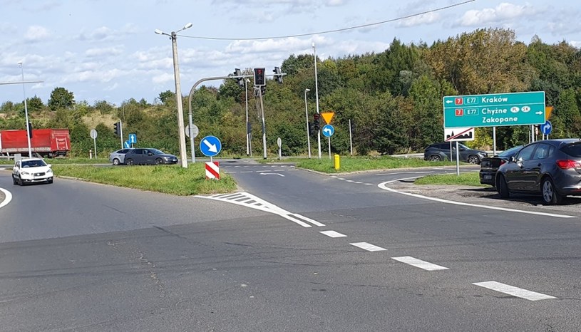 GDDKiA podpisała umowę na budowę węzła na skrzyżowaniu Zakopianki z ul. Sobieskiego w Myślenicach. /GDDKiA