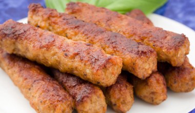 Gdy mam ochotę na mniej klasyczny obiad, robię te mini kebaby. Palce lizać