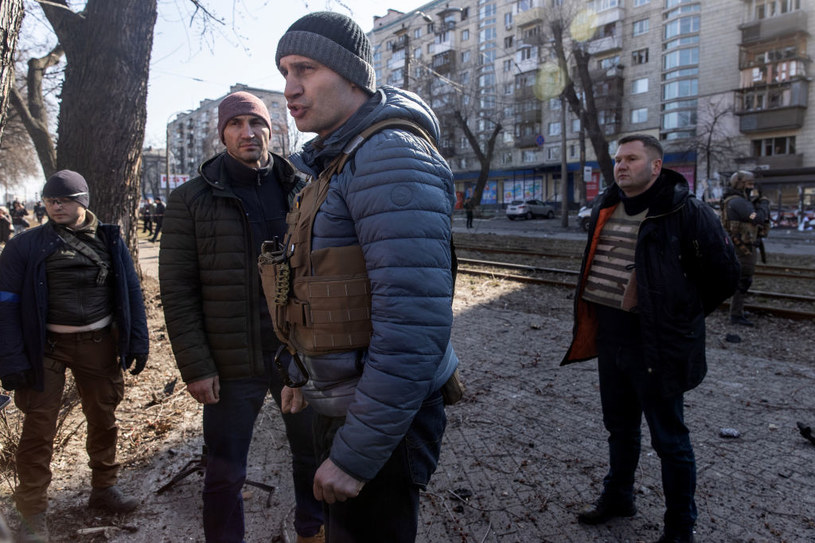 Gdy pisał te słowa, Władimir Kliczko nie wiedział, że za chwilę będzie musiał bronić ojczyzny po inwazji Rosji na Ukrainę /Chris McGrath / Staff /Getty Images