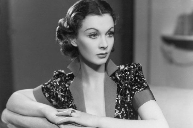 vivien leigh, scarlett o`hara z "przemin0100o z wiatrem"