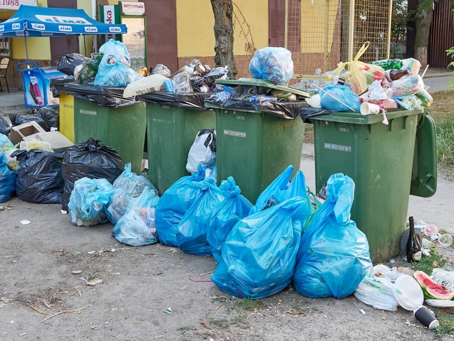 Zalegające worki, gnijące odpady i brak odbioru. Gdynia tonie w śmieciach